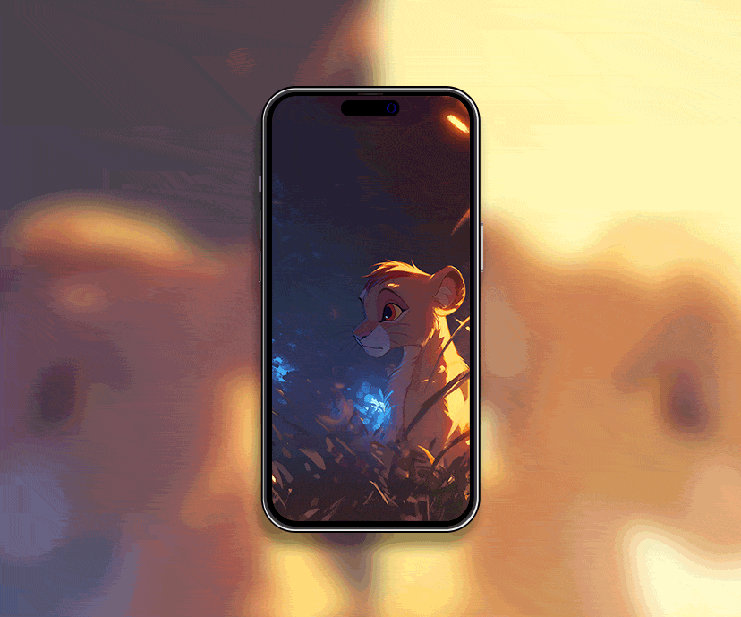 simba night and day savanna tap to switch wallpapers collection