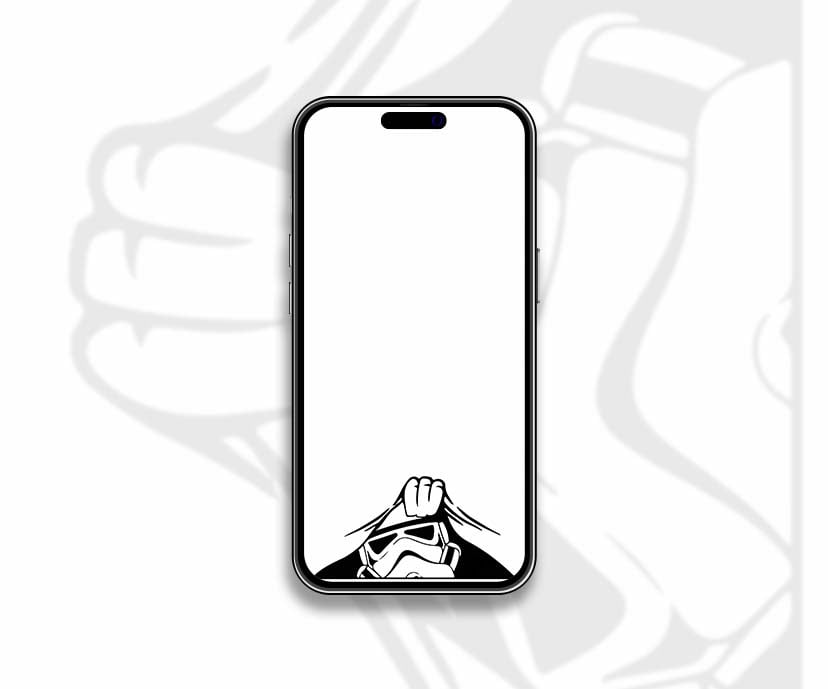 star wars storm trooper peeking wallpapers collection