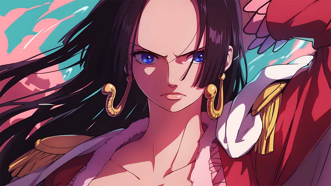 boa hancock one piece epic desktop cover