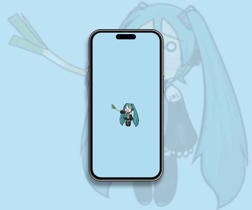 chibi hatsune miku wallpapers collection