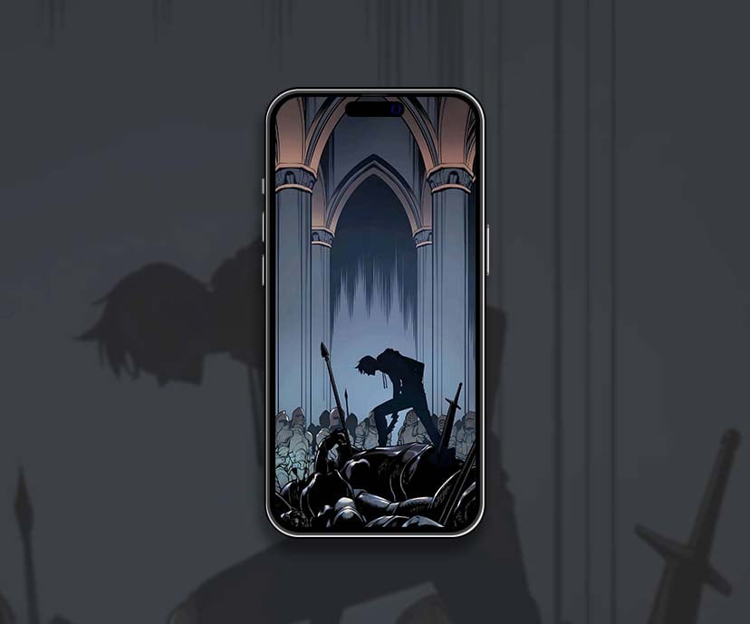 dark eerie solo leveling wallpapers collection