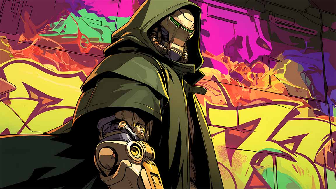 doctor doom graffiti street style desktop cover