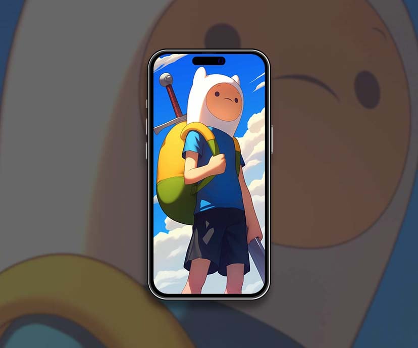 epic finn adventure time battle ready wallpapers collection