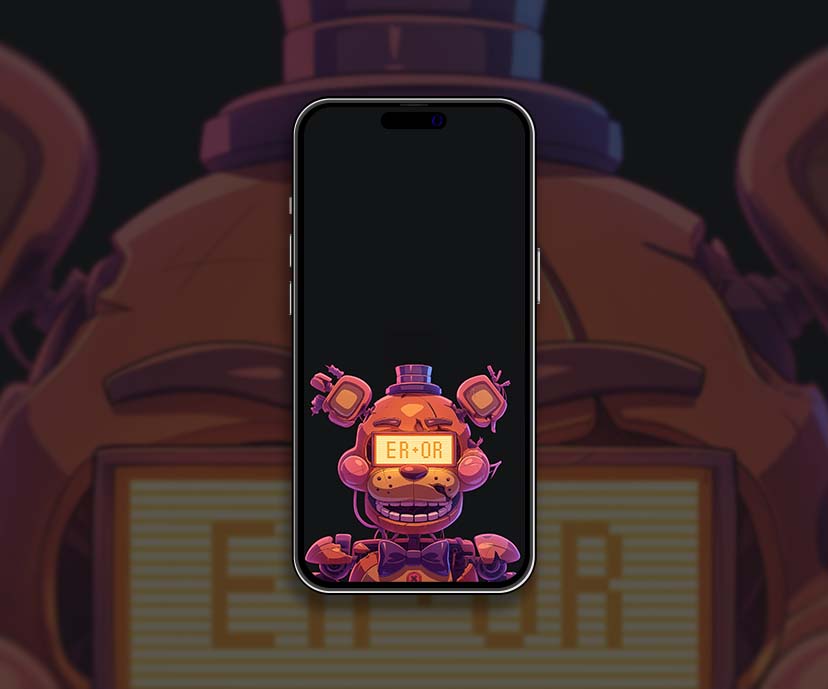 fnaf error animatronic wallpaper collection