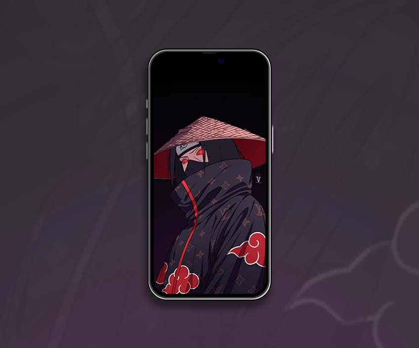 itachi akatsuki hypebeast lv black wallpaper collection