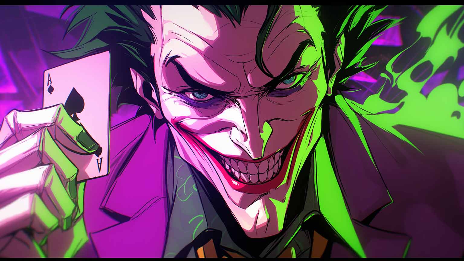 joker close up desktop wallpaper cover