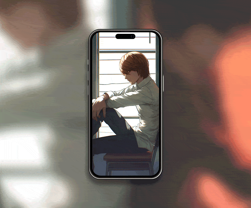 light yagami vs l classic tap to switch wallpapers collection