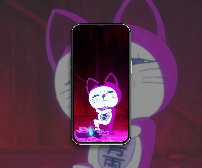 neon turbo granny dandadan wallpapers collection