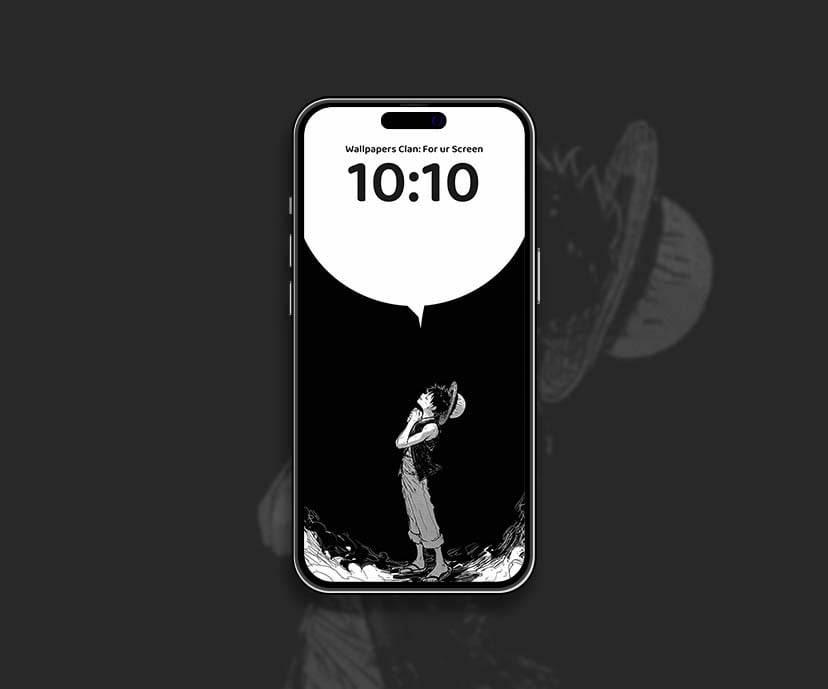 one piece luffy monochrome time zone wallpapers collection