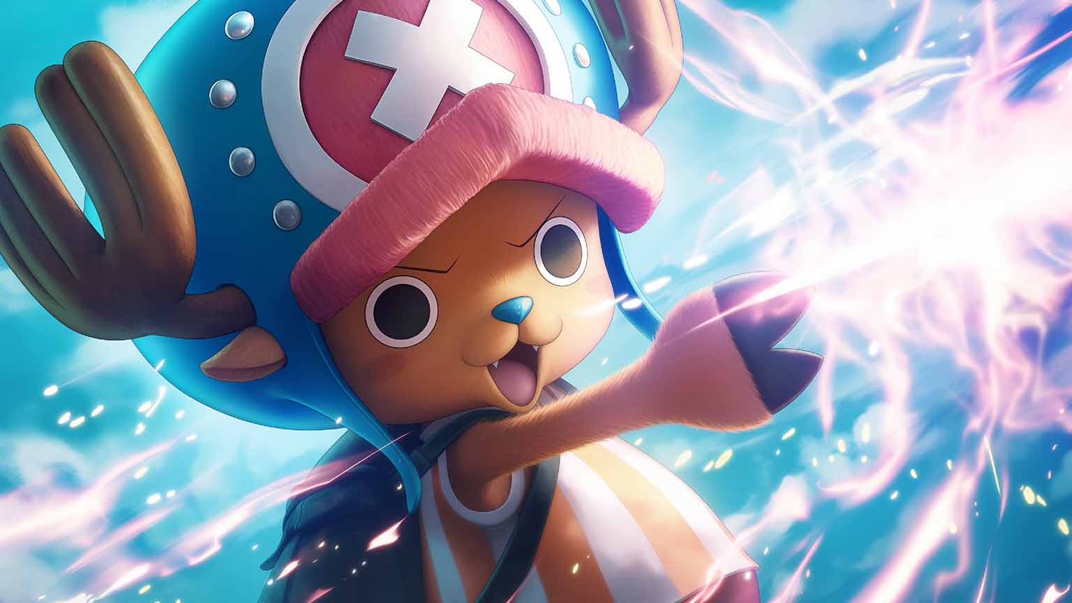 one piece tony chopper with hat desktop wallpaper cover