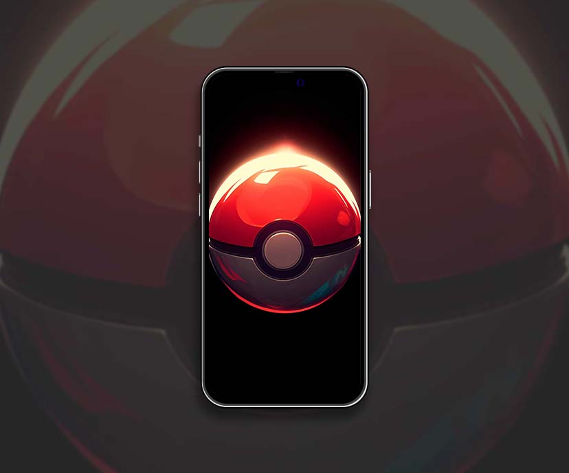 pokemon pokeball dark wallpapers collection