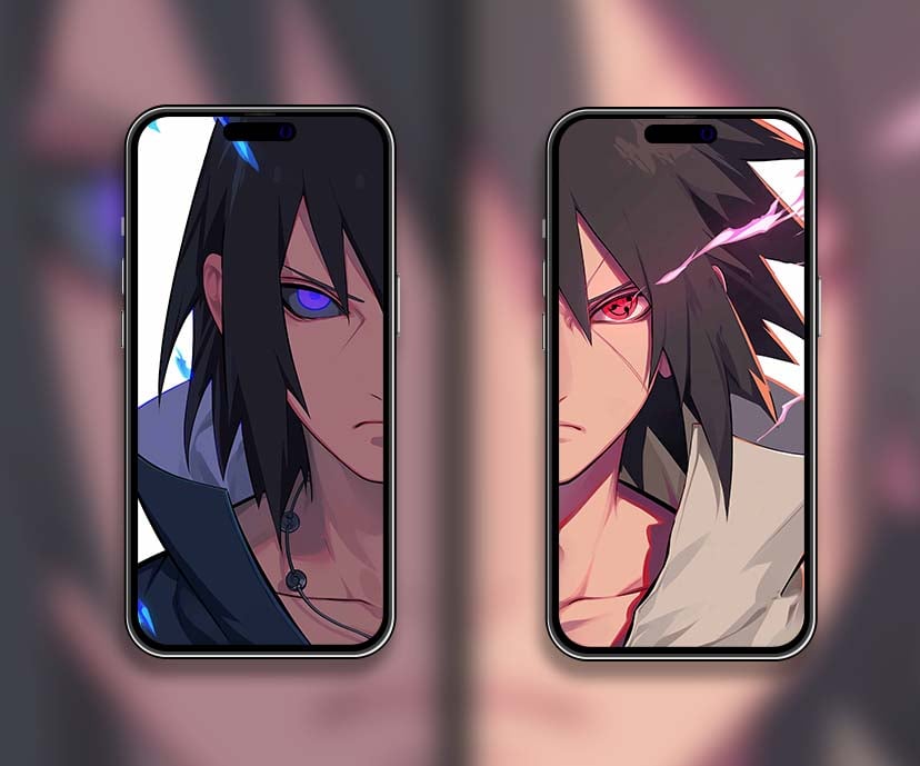 powerful sasuke uchiha rinnegan and sharingan matching wallpapers collection