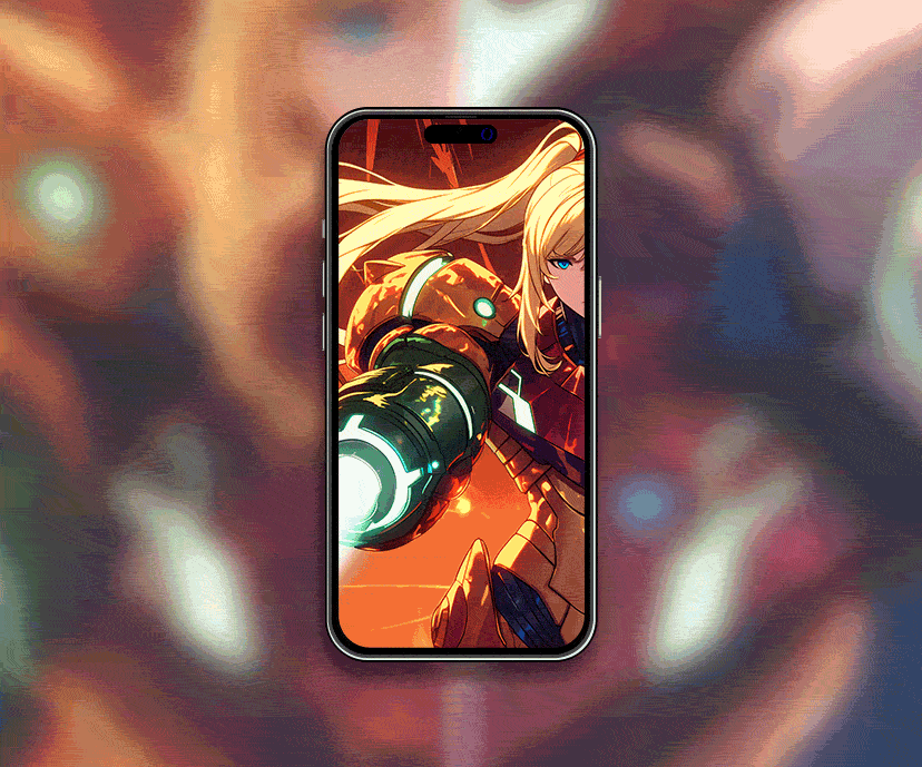 samus aran epic power suit metroid tap to switch wallpapers collection