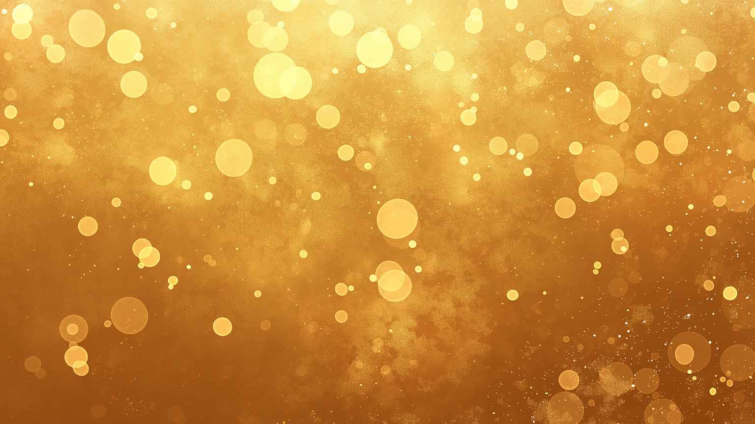 sparkles on gold background desktop wallpaper cover