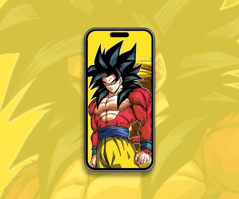 super saiyan 4 goku fierce saiyan power anime wallpapers collection