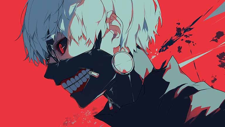 tokyo ghoul ken kaneki serious desktop wallpaper cover