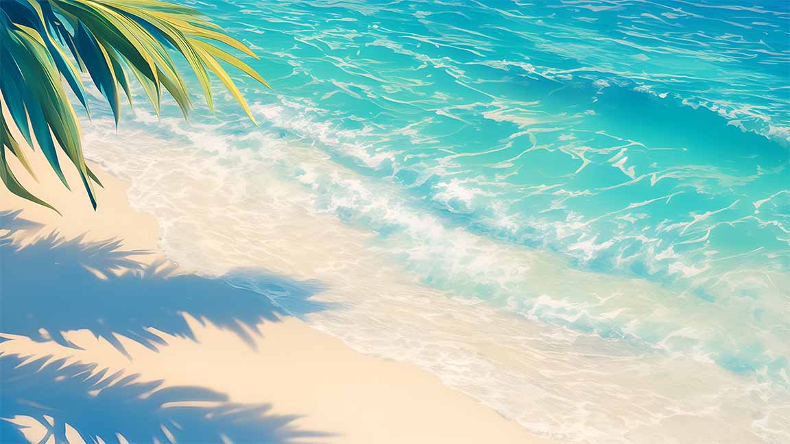 tropical dream beach paradise desktop wallpaper cover