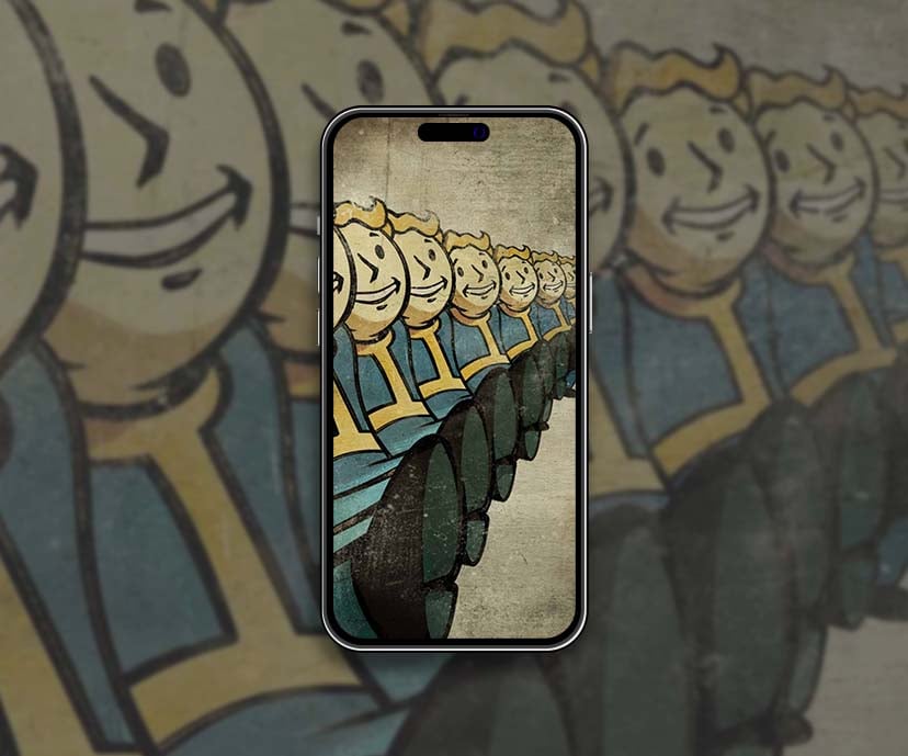 vault boy army fallout wallpapers collection