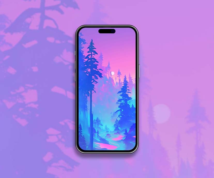 vibrant mystical forest wallpapers collection
