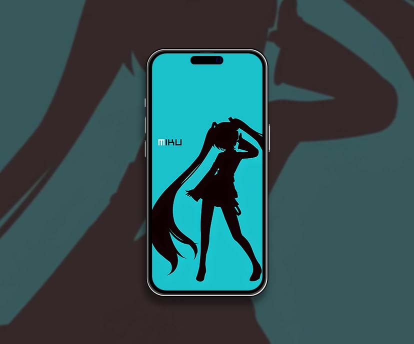 vocaloid miku blue background wallpapers collection