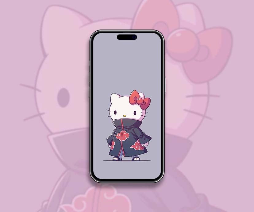 adorable hello kitty naruto costume wallpapers collection