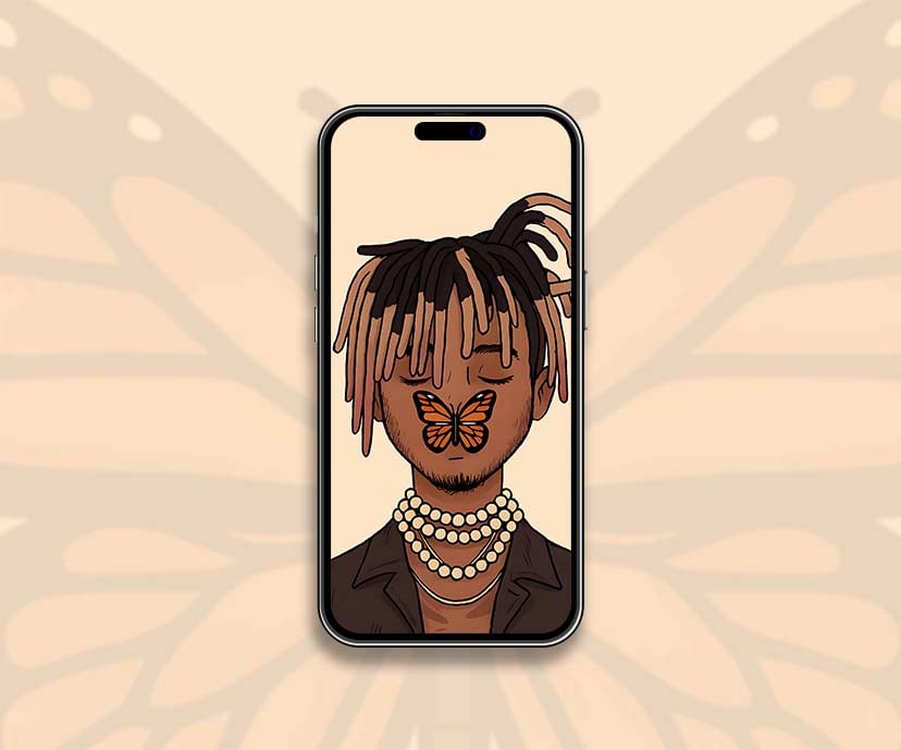 aesthetic juicy wrld butterfly wallpapers collection