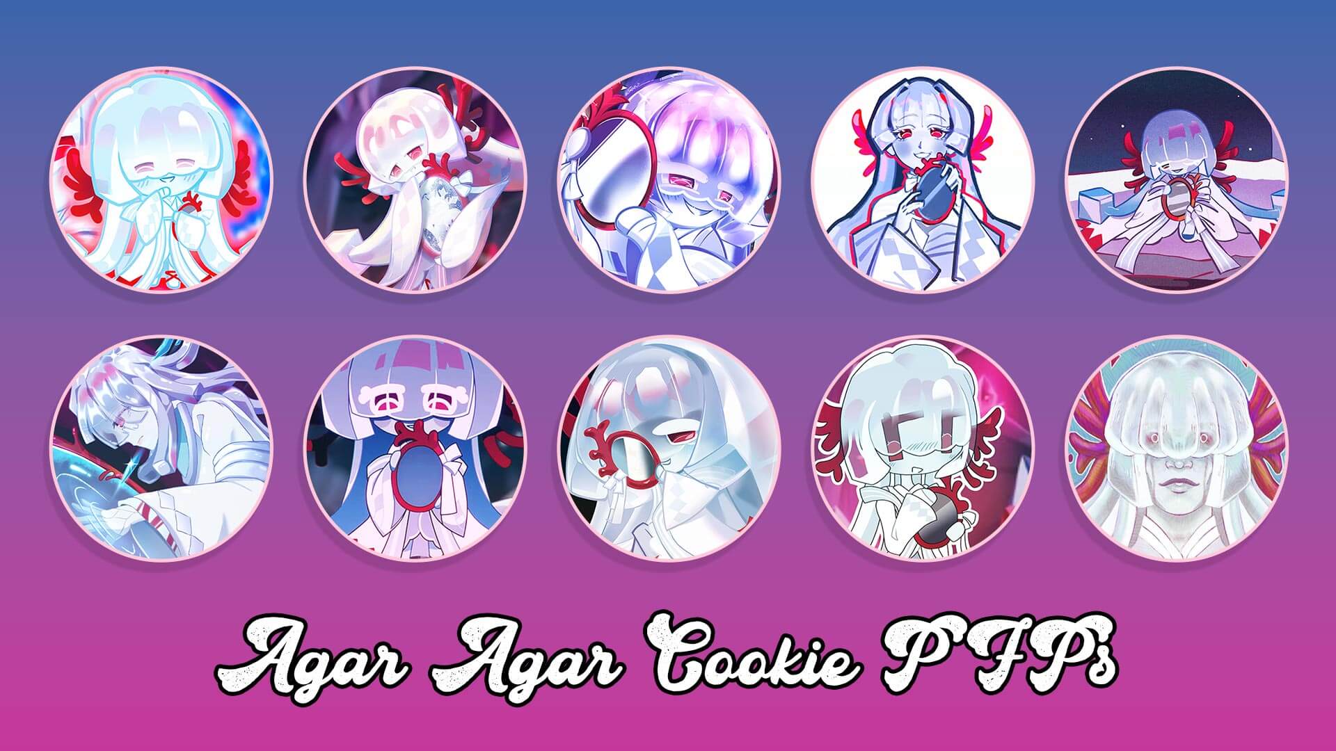 agar agar cookie pfps