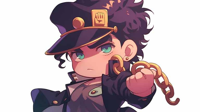 chibi jotaro kujo clipart desktop wallpaper cover