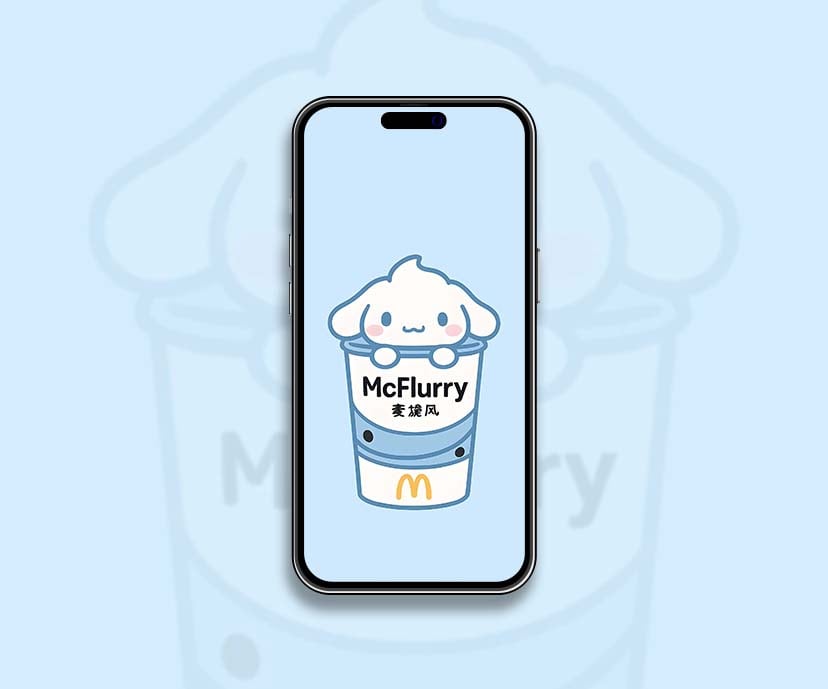 cinnamoroll mc flury mc donalds wallpapers collection