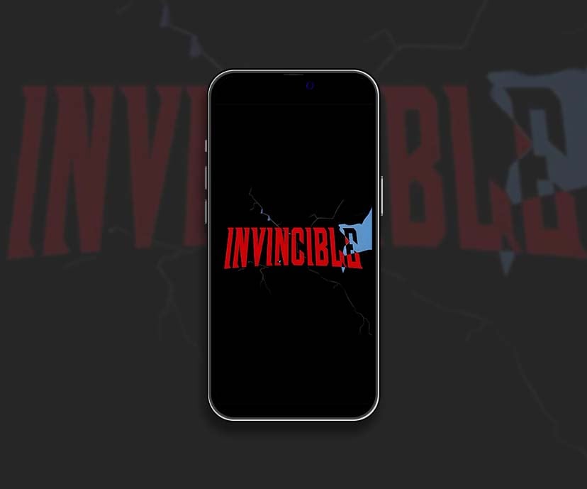 cracked dark invincible logo wallpapers collection