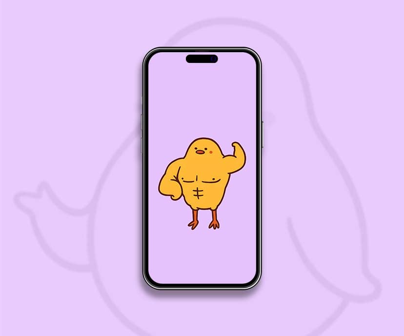cute funny strongmanchicken wallpapers collection