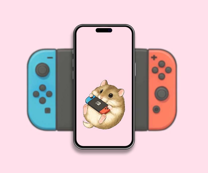 cute hamster nintendo switch wallpapers collection