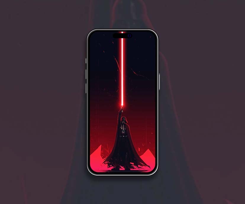 darth vader lightsaber dark side red theme wallpapers collection