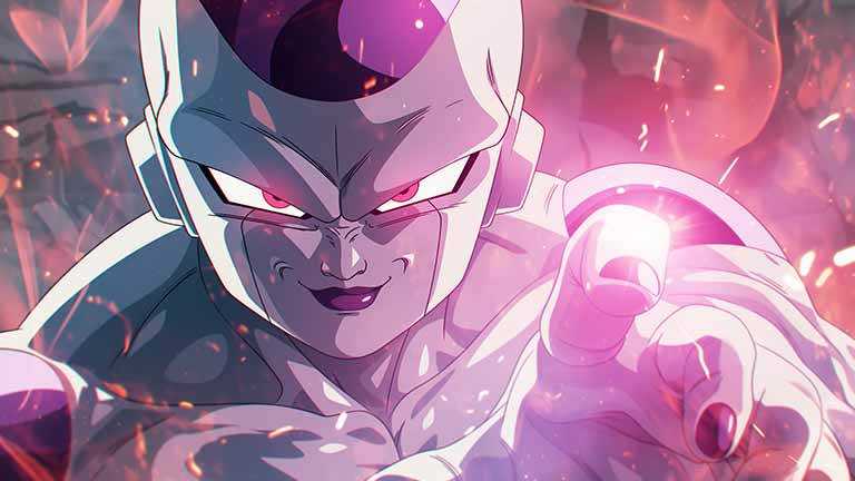 dragon ball frieza final form glare desktop wallpaper cover