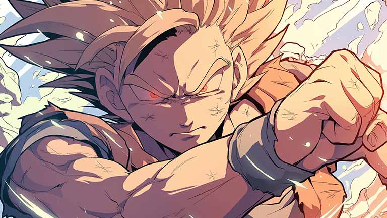 dragon ball goku limit breaker power desktop wallpaper cover