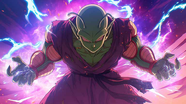dragon ball piccolo intense desktop wallpaper cover