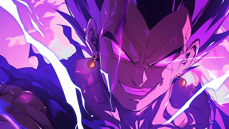 dragon ball vegeta fighting spirit desktop wallpaper cover