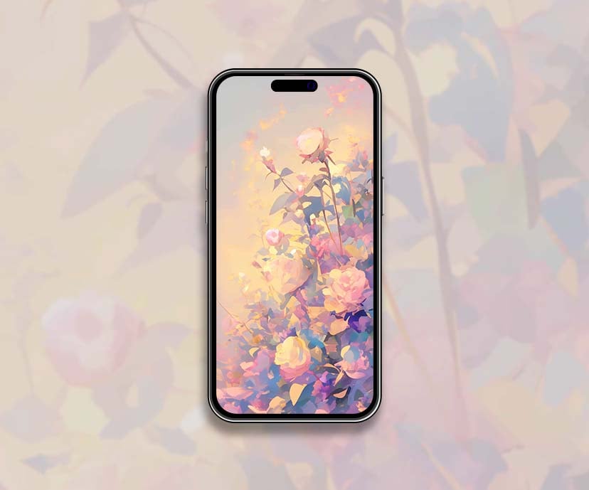 glowing sunrise rose bloom wallpapers collection