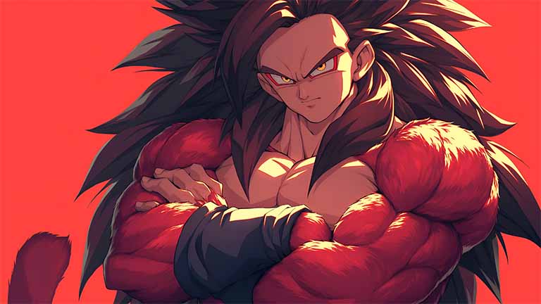 goku ssj4 dragonball pc desktop laptop wallpaper cover