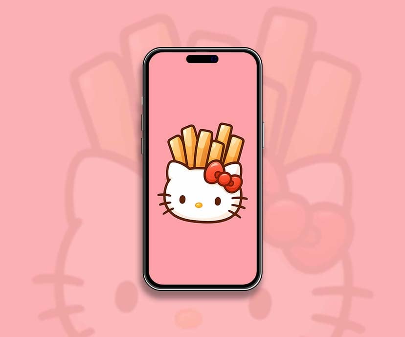 hello kitty cute fries wallpapers collection