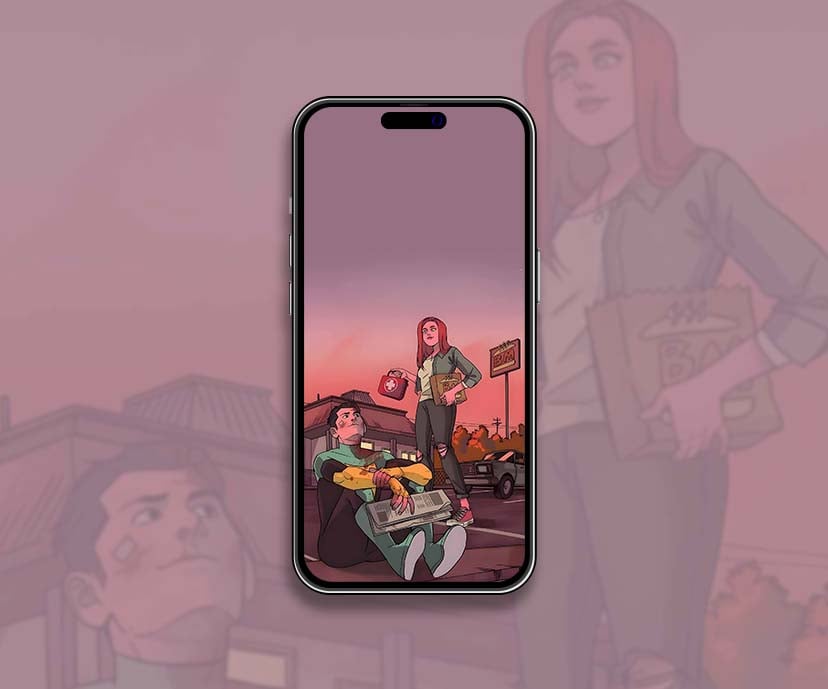 invincible samantha eve wilkins and mark grayson wallpapers collection