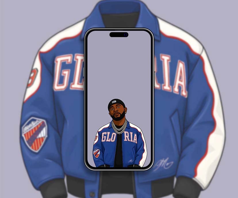 kendrik lamar gloria jacket wallpapers collection