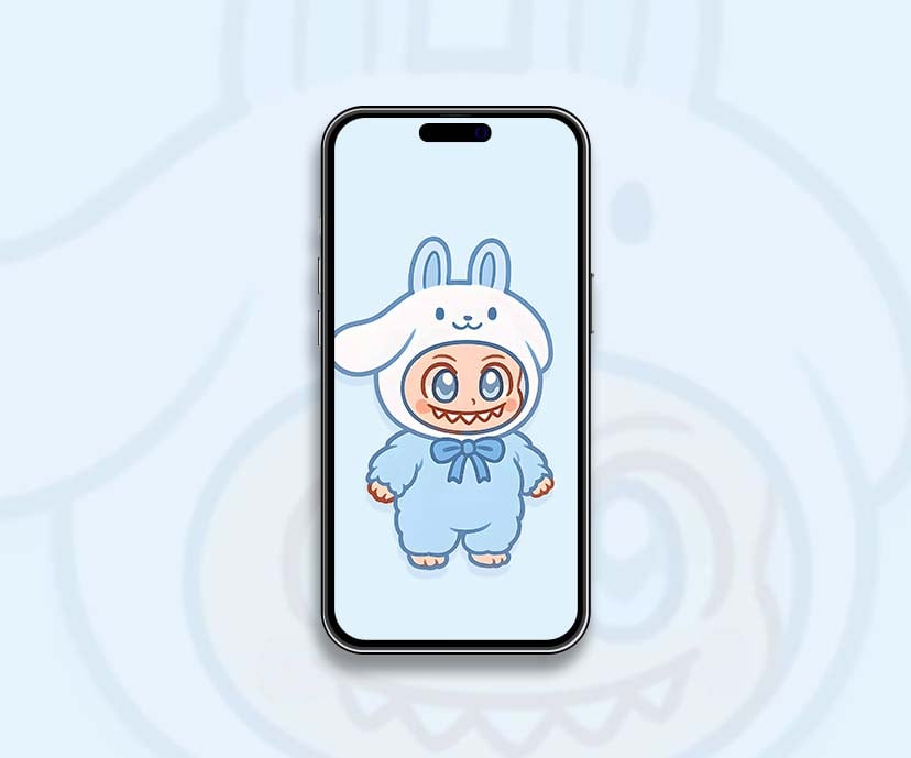 labubu x cinnamoroll costume cute wallpapers collection