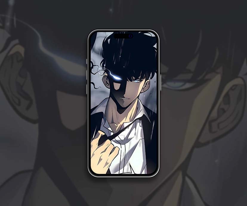 lightning gaze sung jinwoo epic storm wallpapers collection