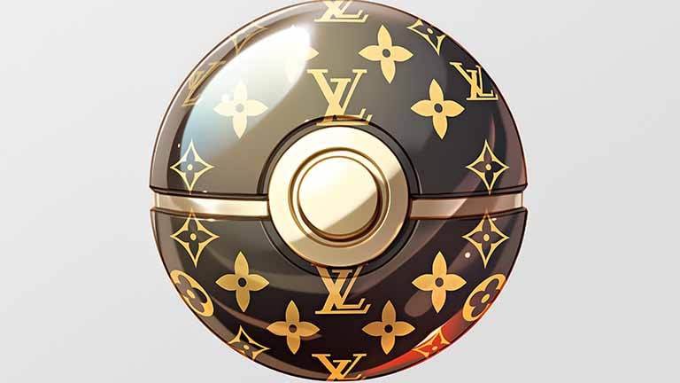 louis vuitton pokeball luxury desktop wallpaper cover