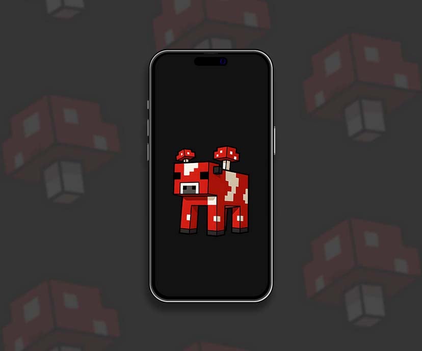 minecraft mooshroom cow wallpapers collection