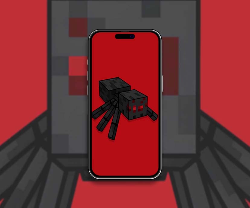 minecraft spider wallpapers collection