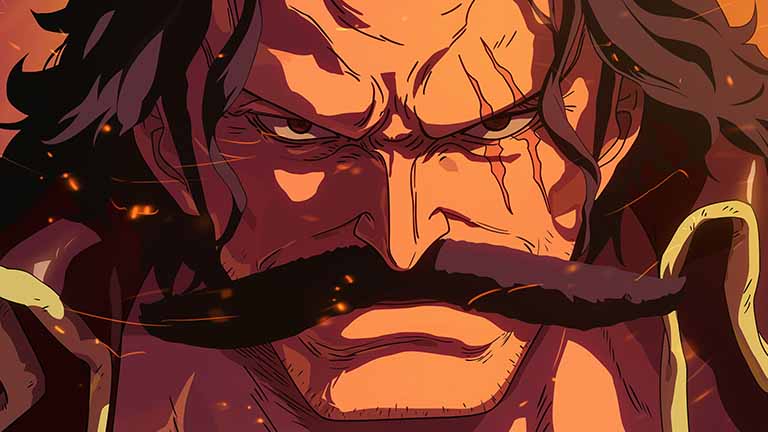one piece gol d roger intense stare desktop wallpaper cover