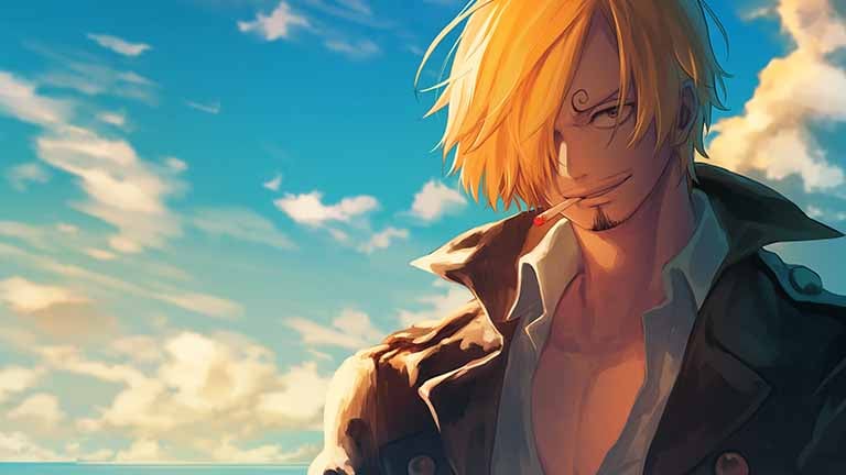 one piece sanji sky desktop wallpaper cover