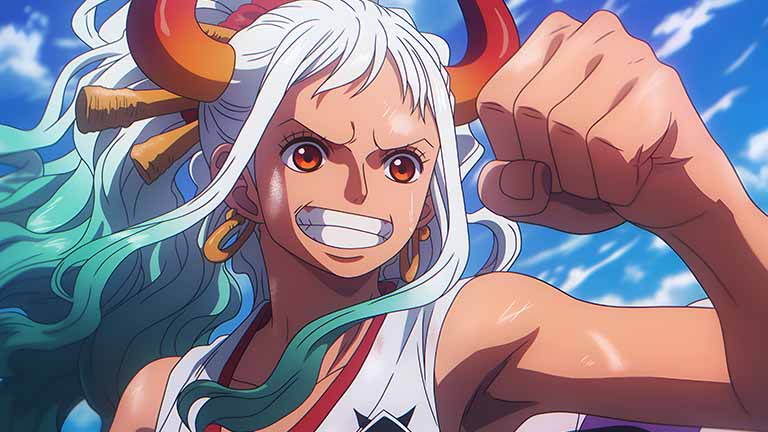 one piece yamato determined smile desktop wallpaper cover